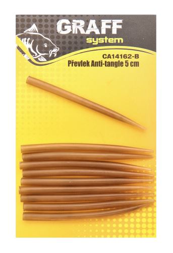 Převlek Anti-tangle 3 cm hnědý 