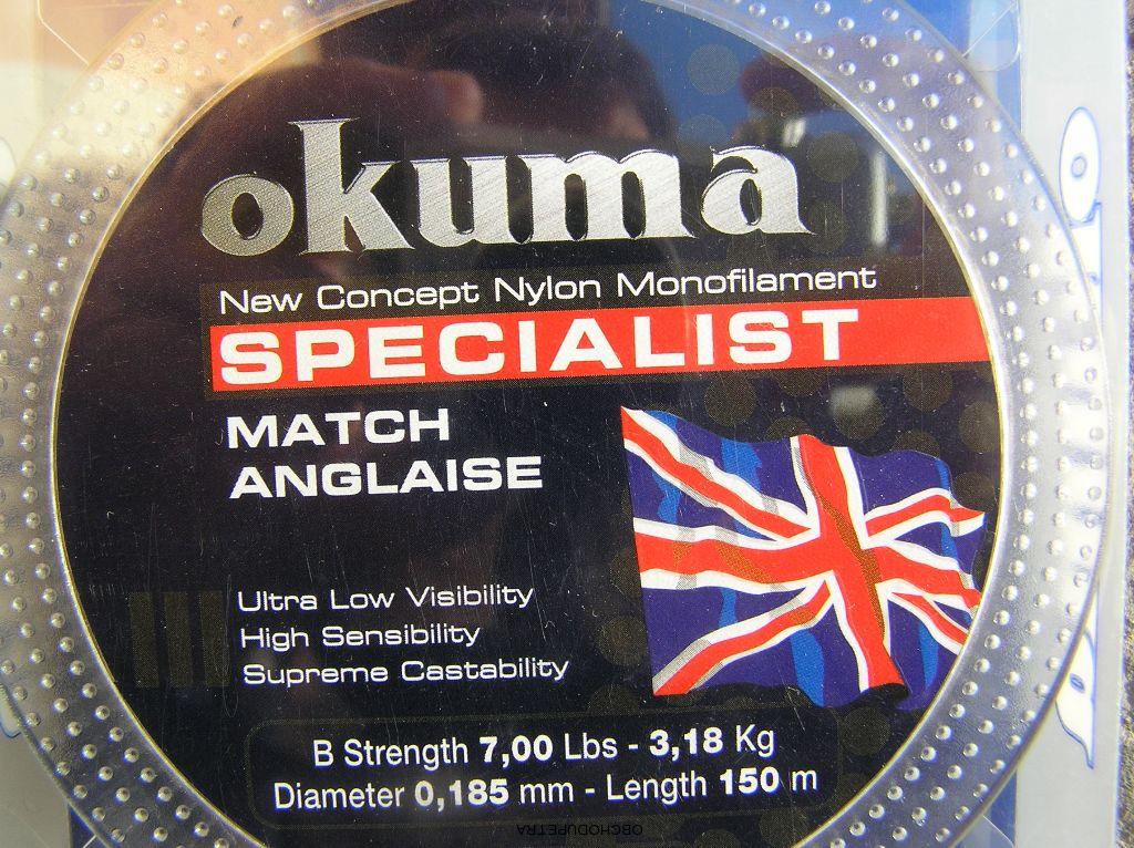 Okuma Specialist White Fish 150 m 0,185 mm