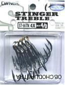 Owner Stinger Treble ST66 vel. 2/0 5 ks