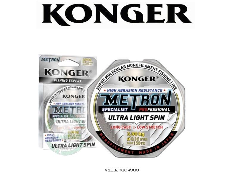 Konger Metron Pro UL spin 150m 0,16mm