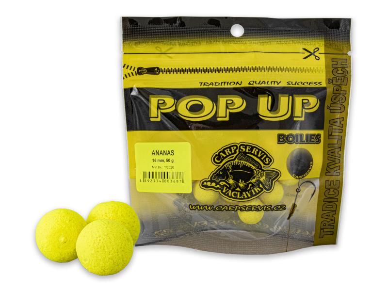 Carpservis Pop Up Boilies 16 mm - 50 g Pikanter