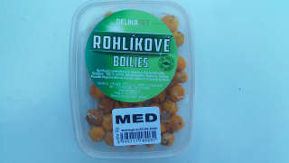 Delikapet rohlikové boilies 30 g 12 mm Med