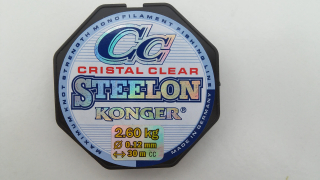 Konger Steelon Cristal Clear 30m 0,14 mm